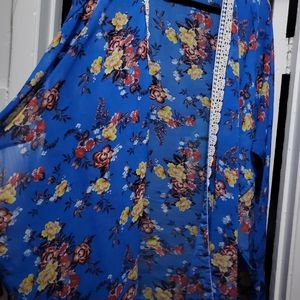 Floral kimono